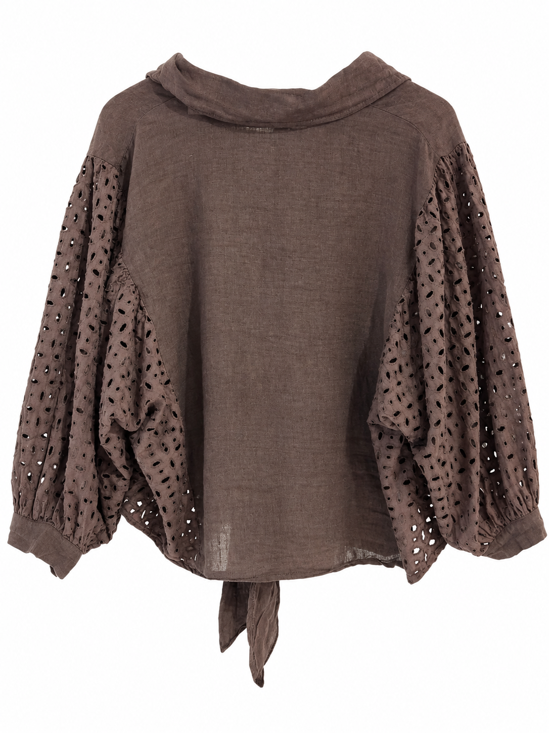 Camisa Mila chocolate