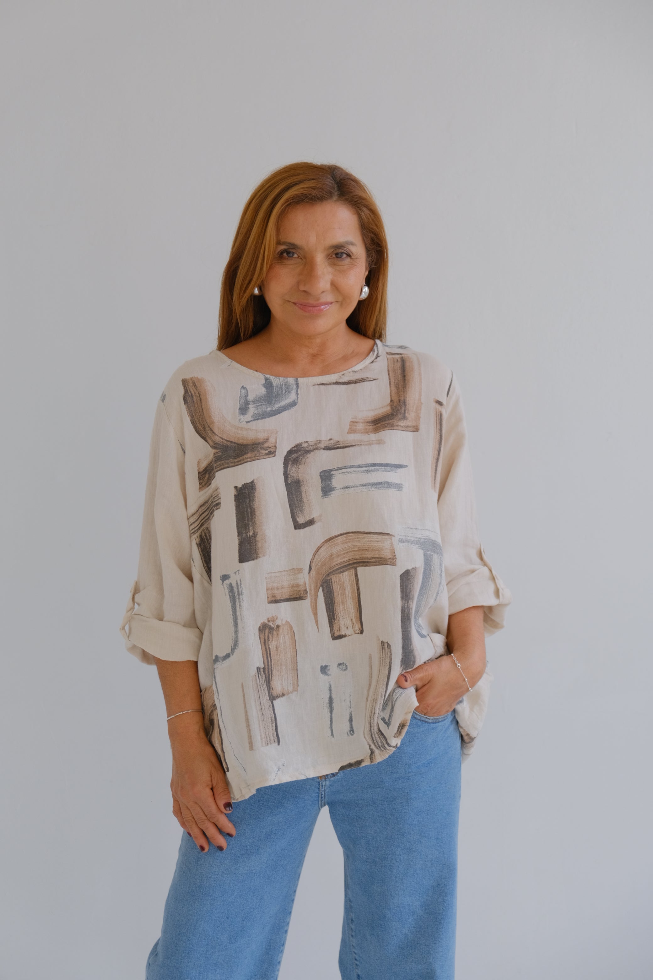 Blusa Portofino Beige