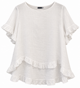 Blusa Marina blanca