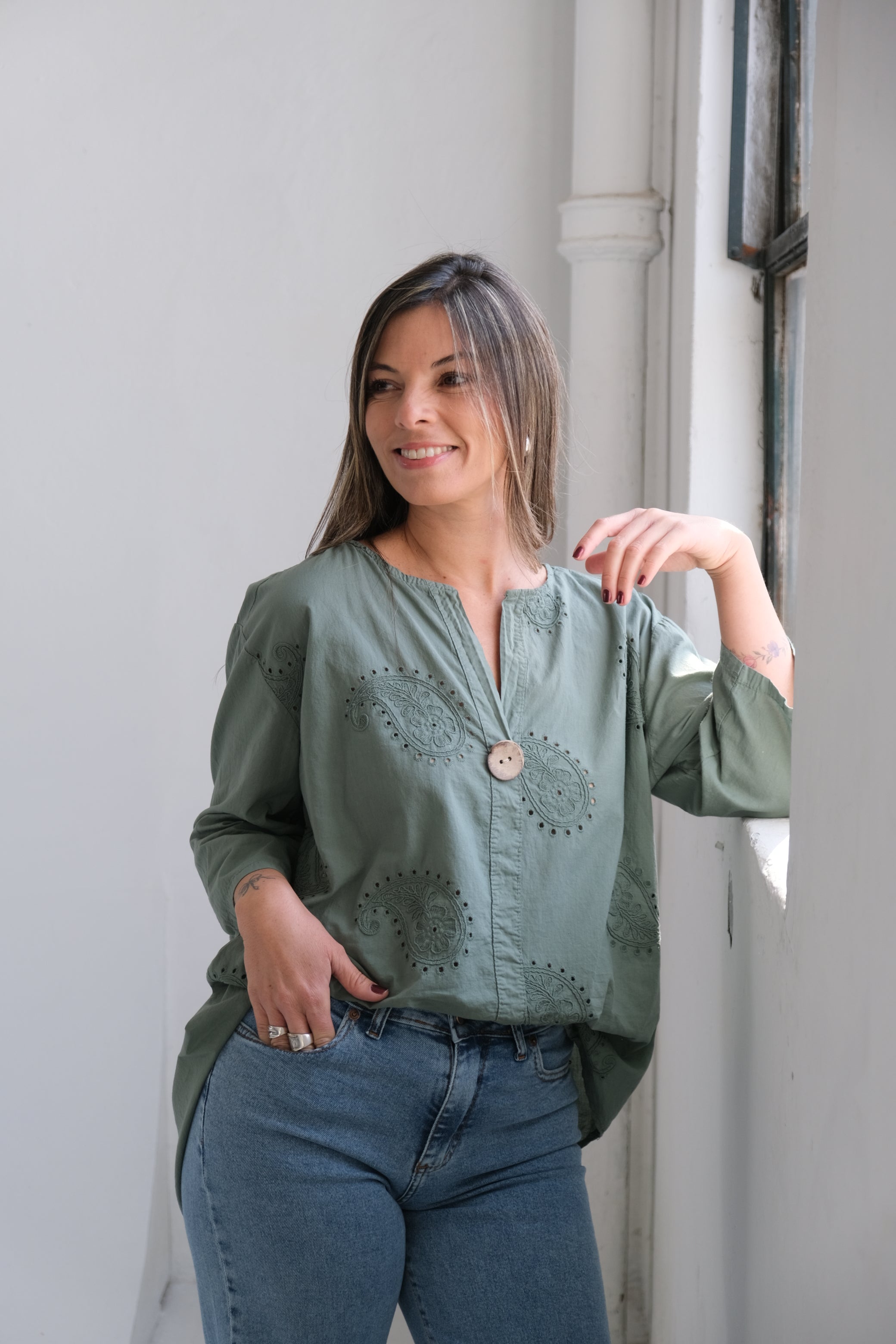 Blusa Capri Verde
