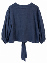 Blusa Nudo azul marino