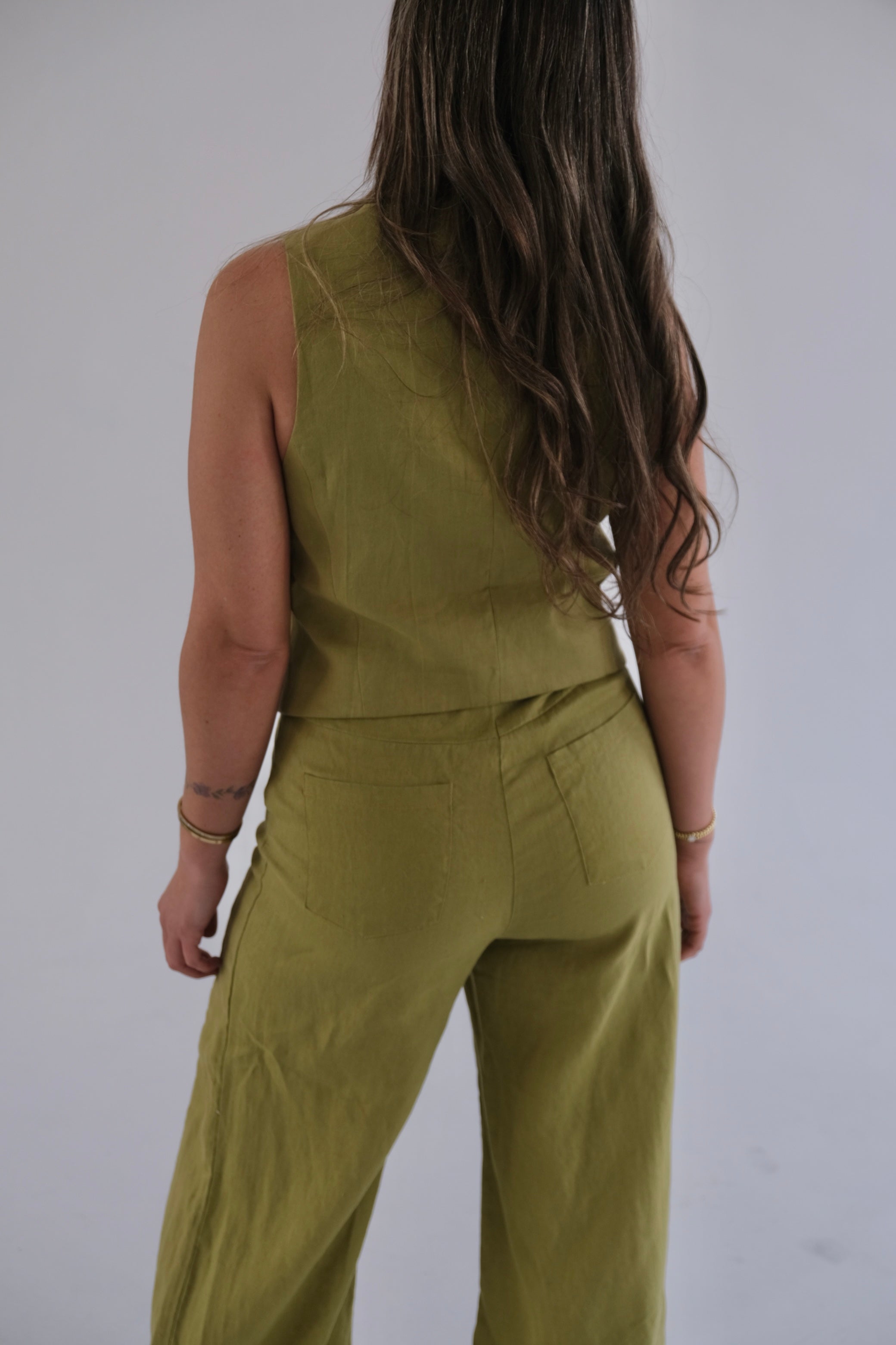 Pantalón Bruna Pistacho CÁPSULA