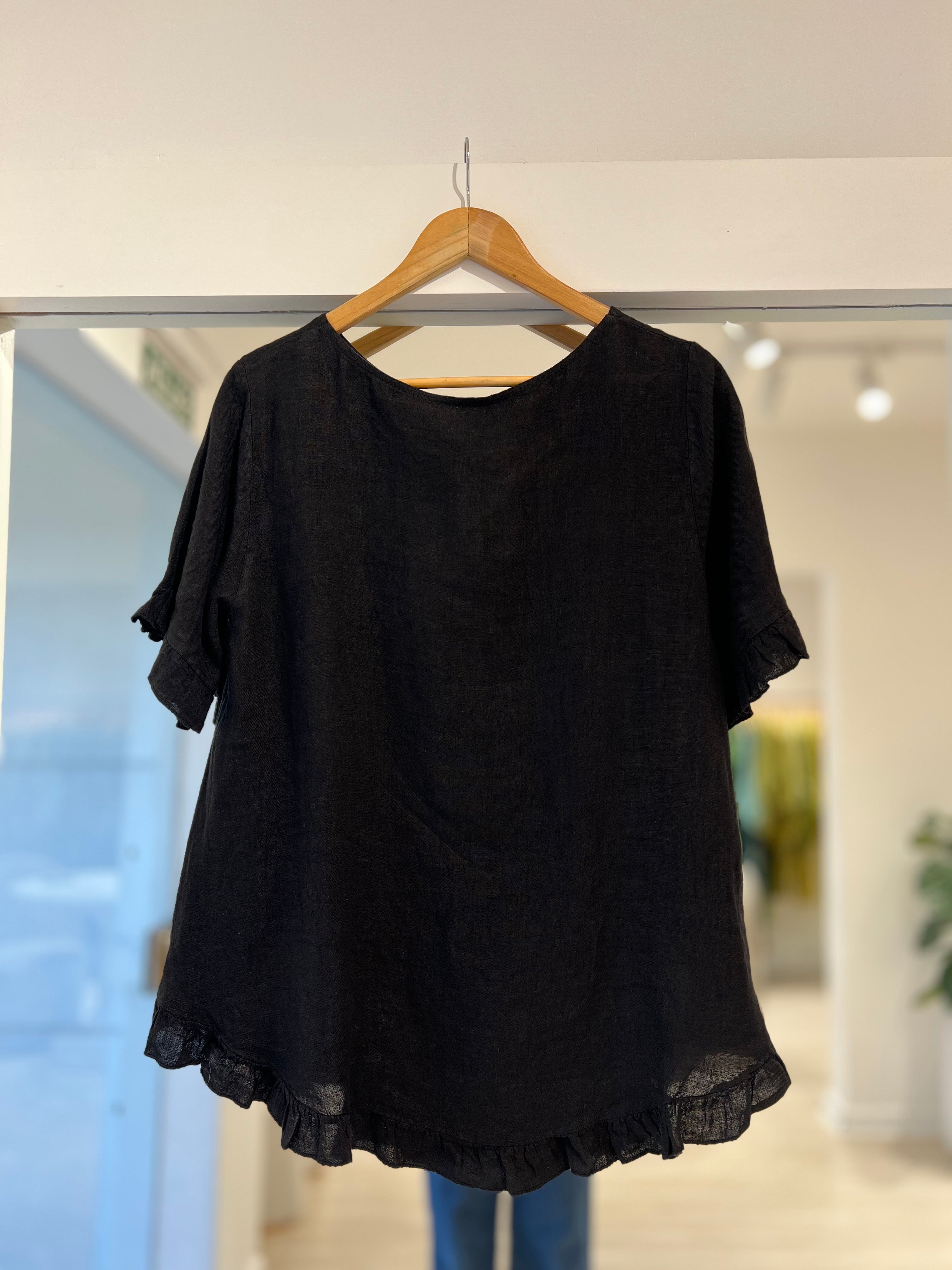 blusa Marina negra