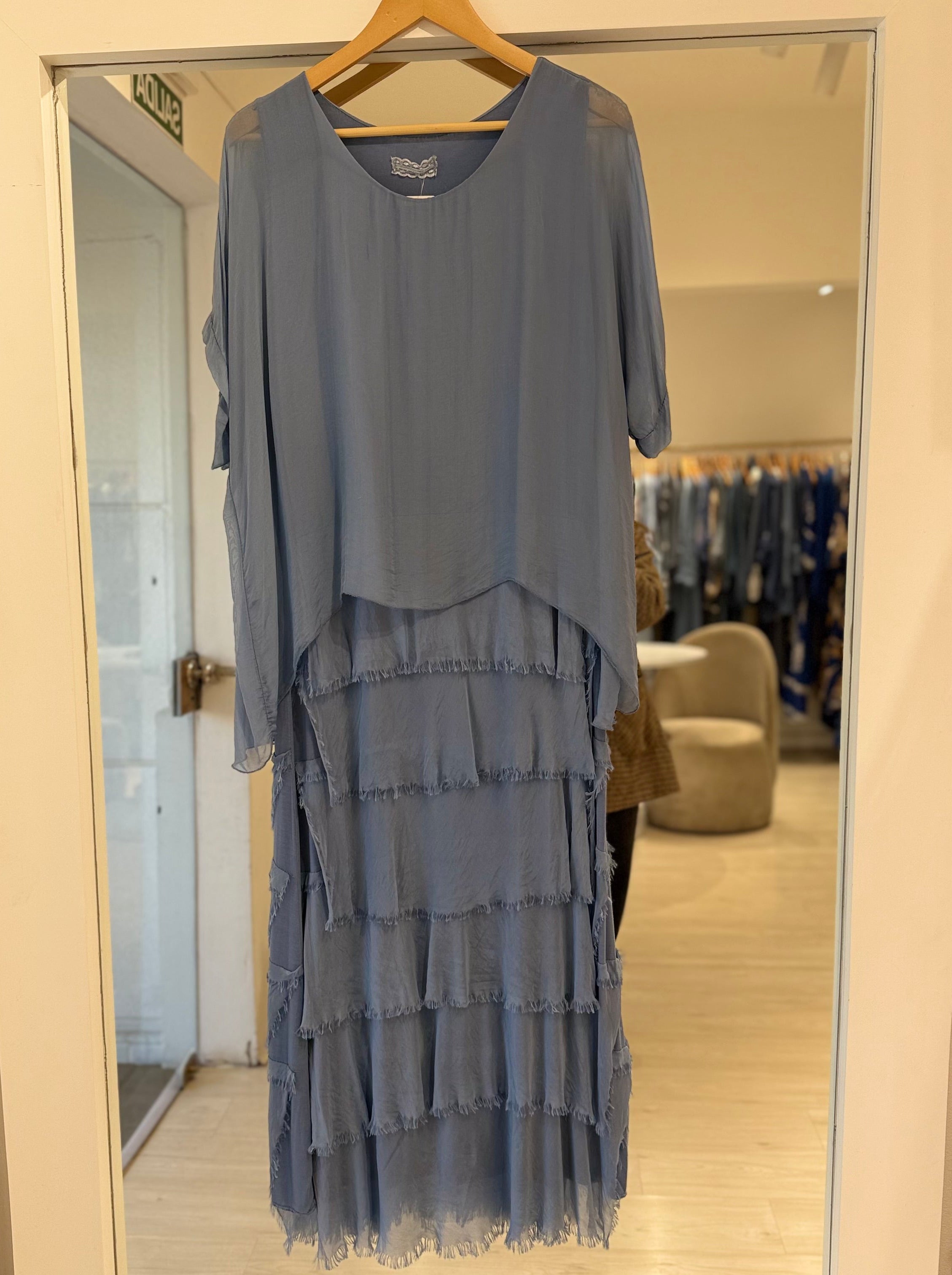 Vestido Aruba Celeste