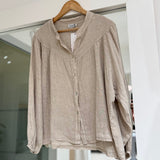 Camisa Perla Beige
