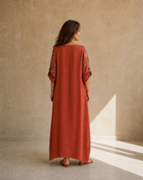 Vestido Mantra Terracota