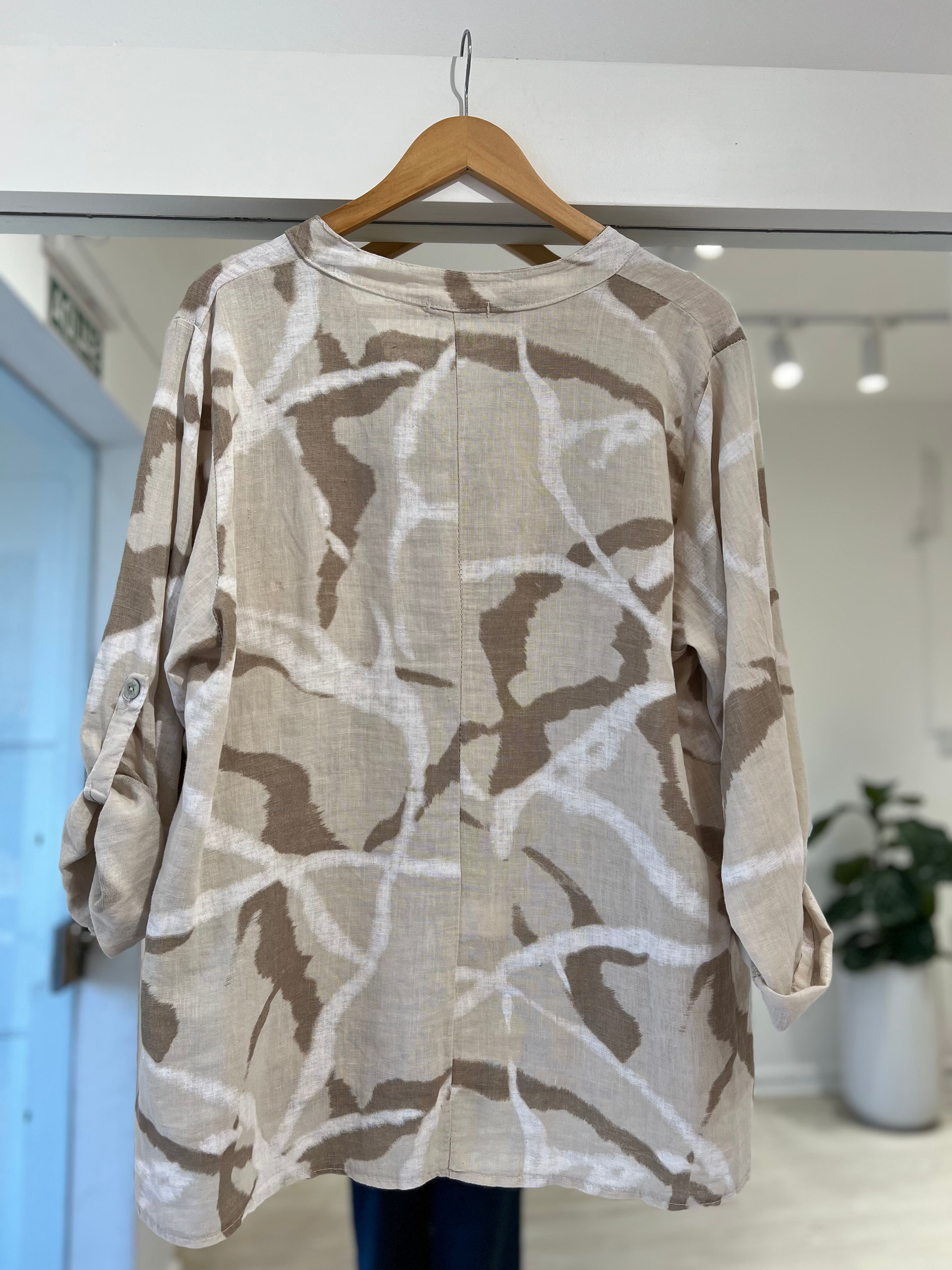 Camisa Batik Beige