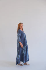 Vestido Magic 3/4 azul