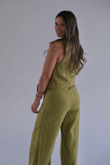 Pantalón Bruna Pistacho CÁPSULA