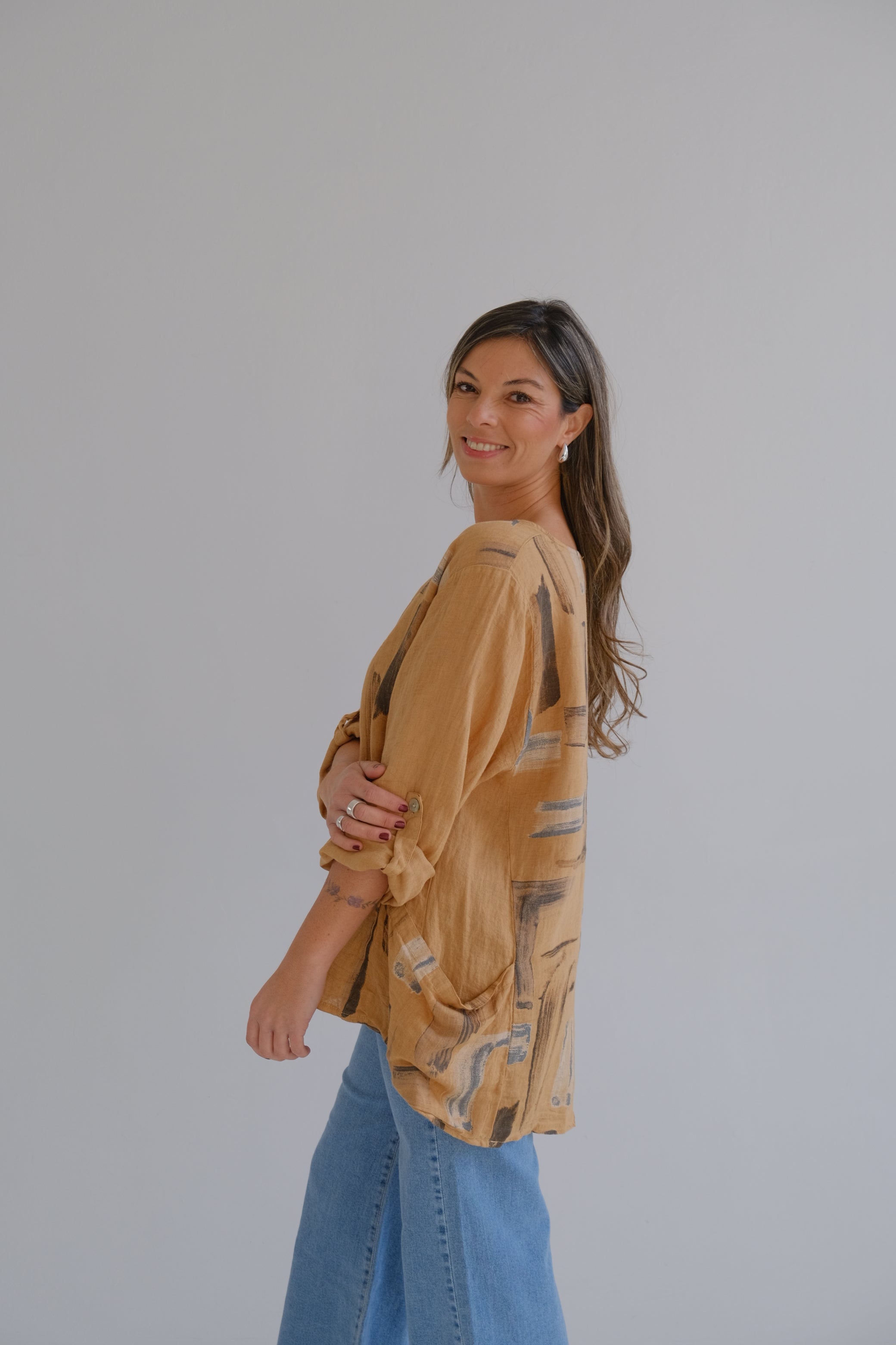 Blusa Portofino Camel