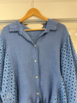 Camisa Mila azul Jean