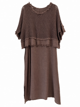 Vestido Jacinta chocolate