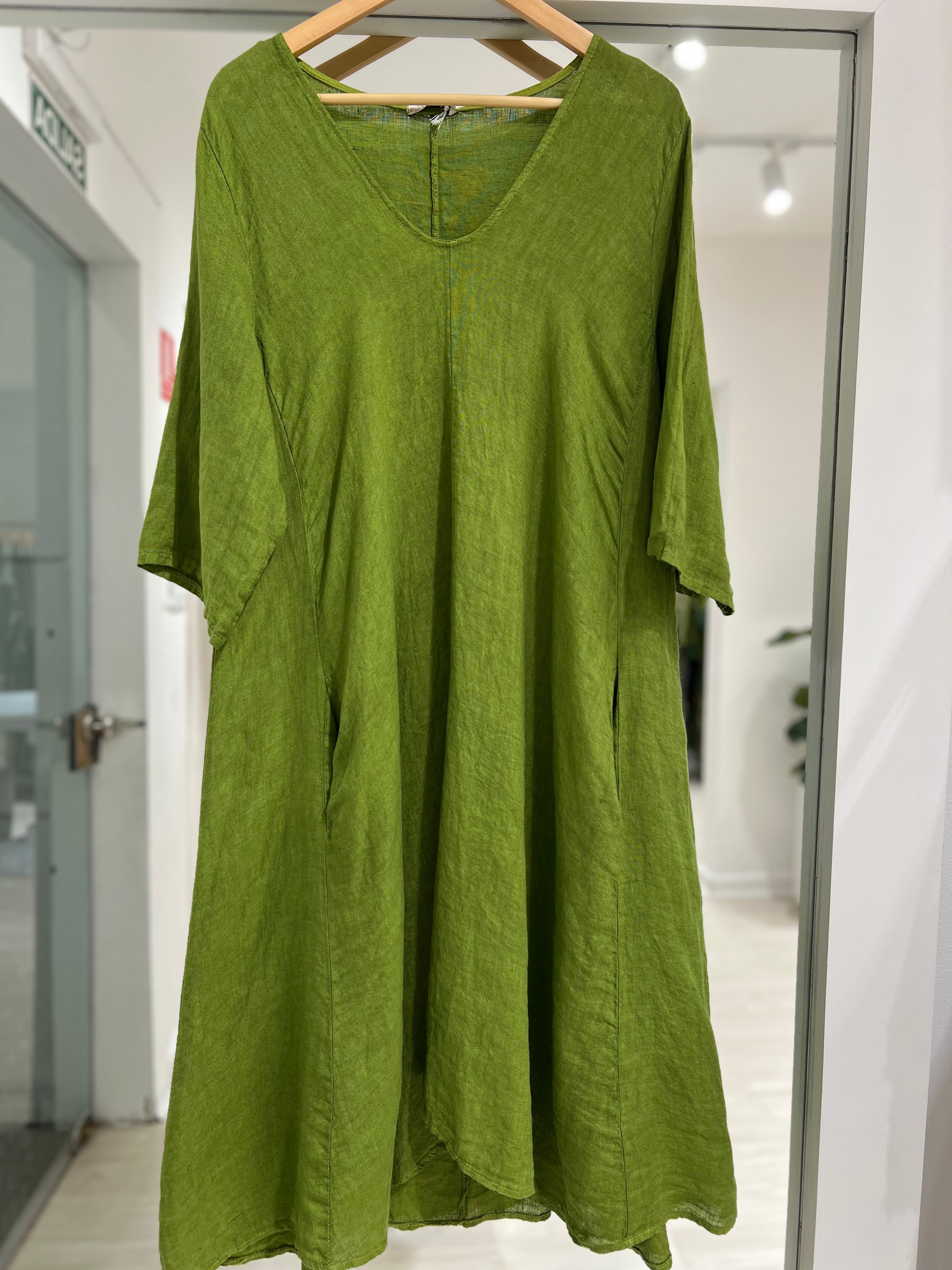 Vestido Magic Midi verde