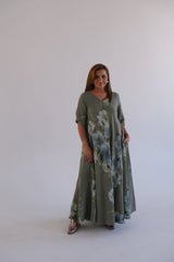 Vestido Magic 3/4 Verde