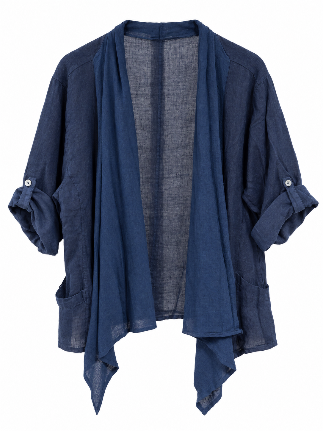Saco Kimono Azul Marino
