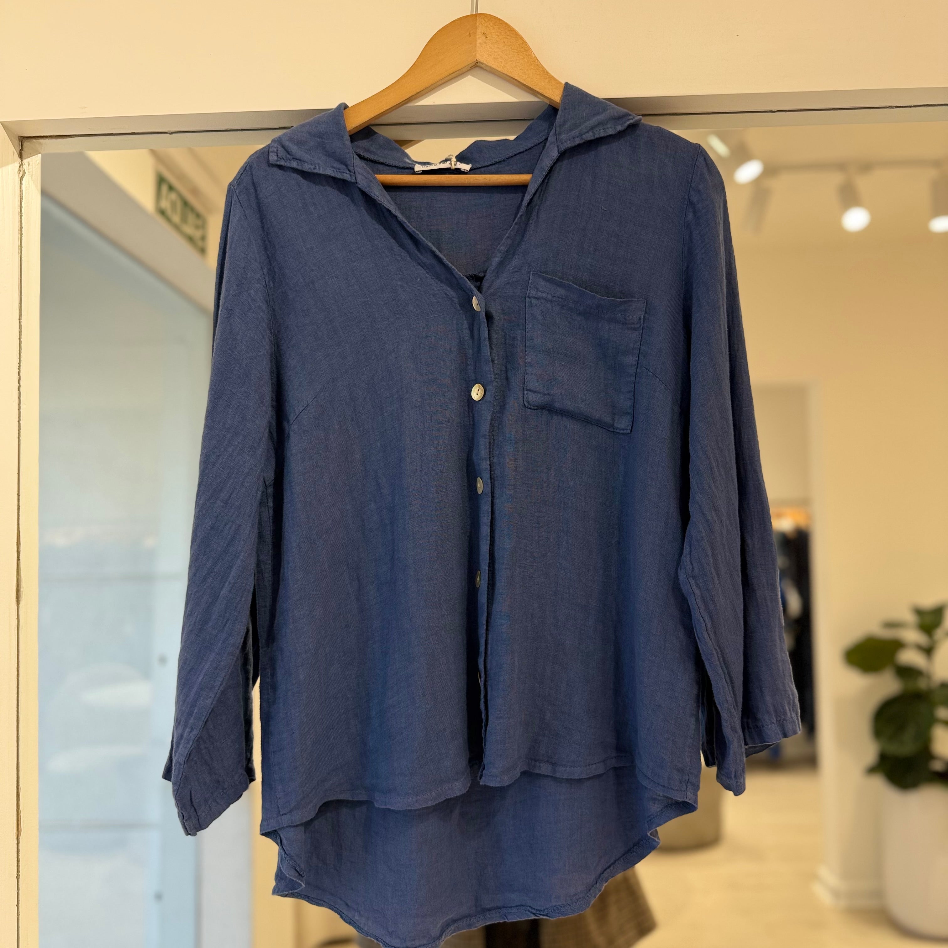 Camisa Bali Azul Jean
