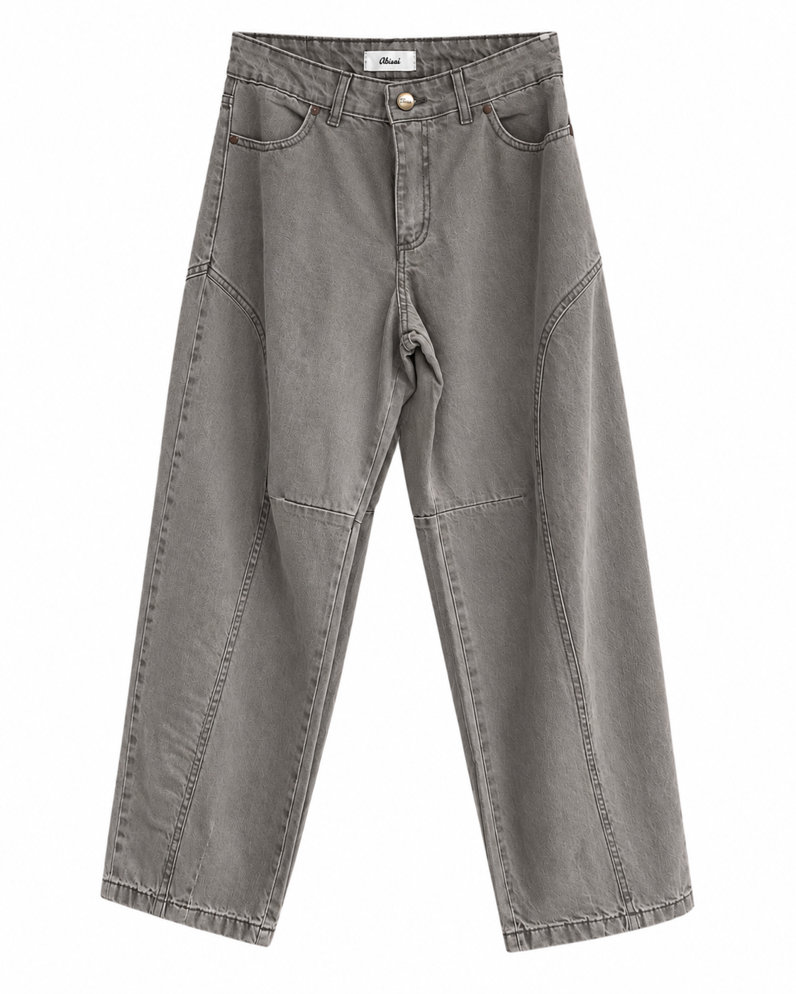 Jean Baggy gris