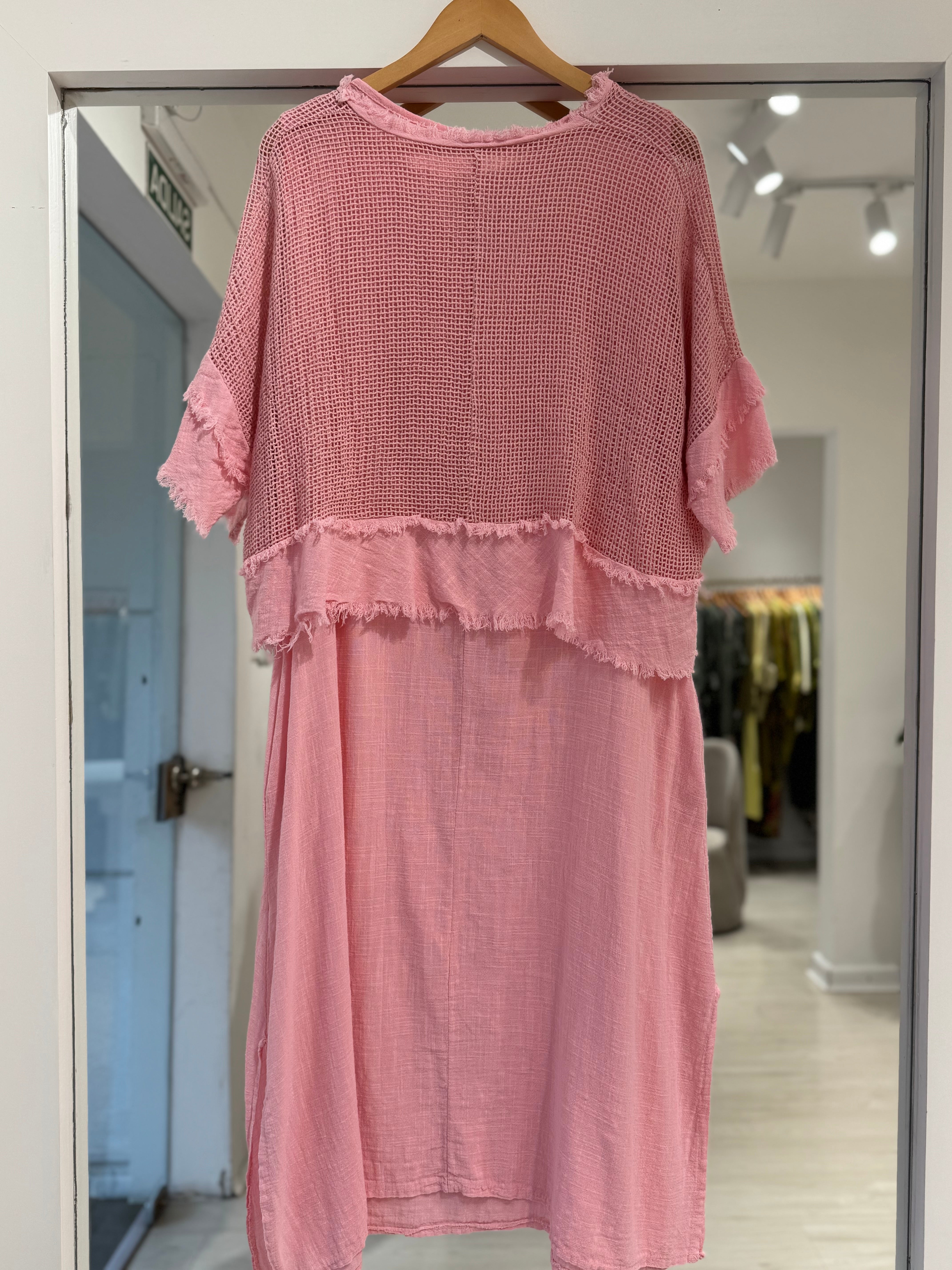 Vestido Jacinta Rosa