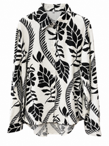 Camisa estampado negro