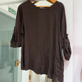 Blusa Zara Chocolate