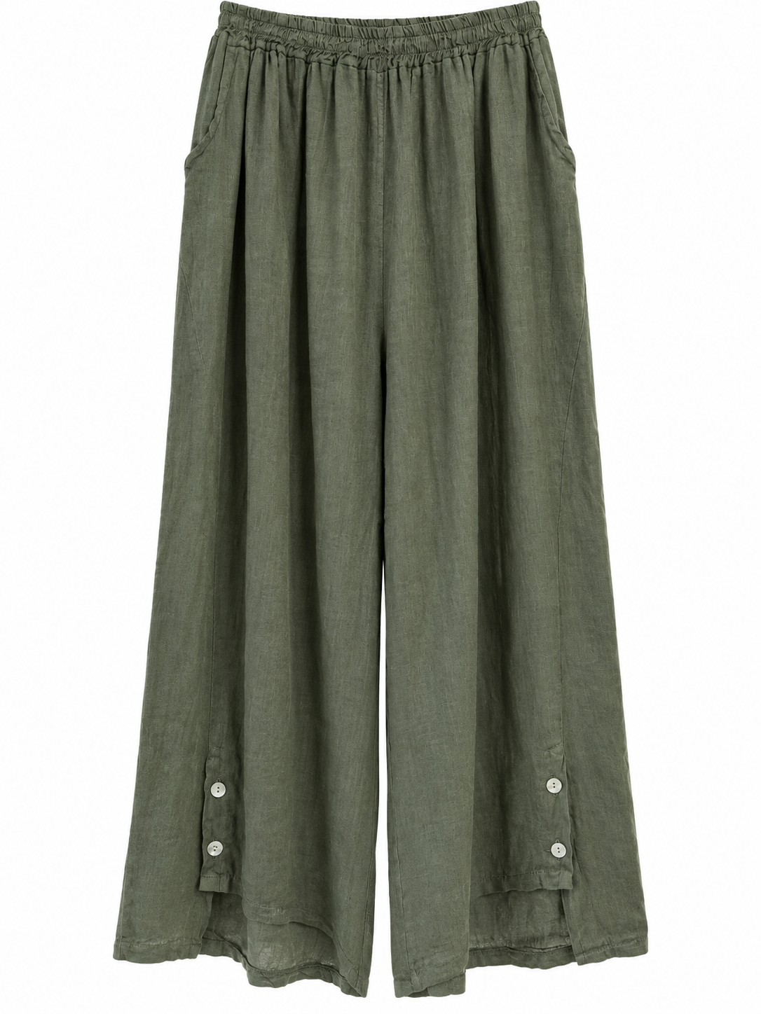 pantalon Java verde seco
