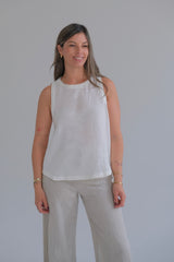 Musculosa Comodín off-white CÁPSULA