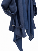 Saco Kimono Azul Marino