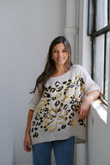 Remera Numana Beige