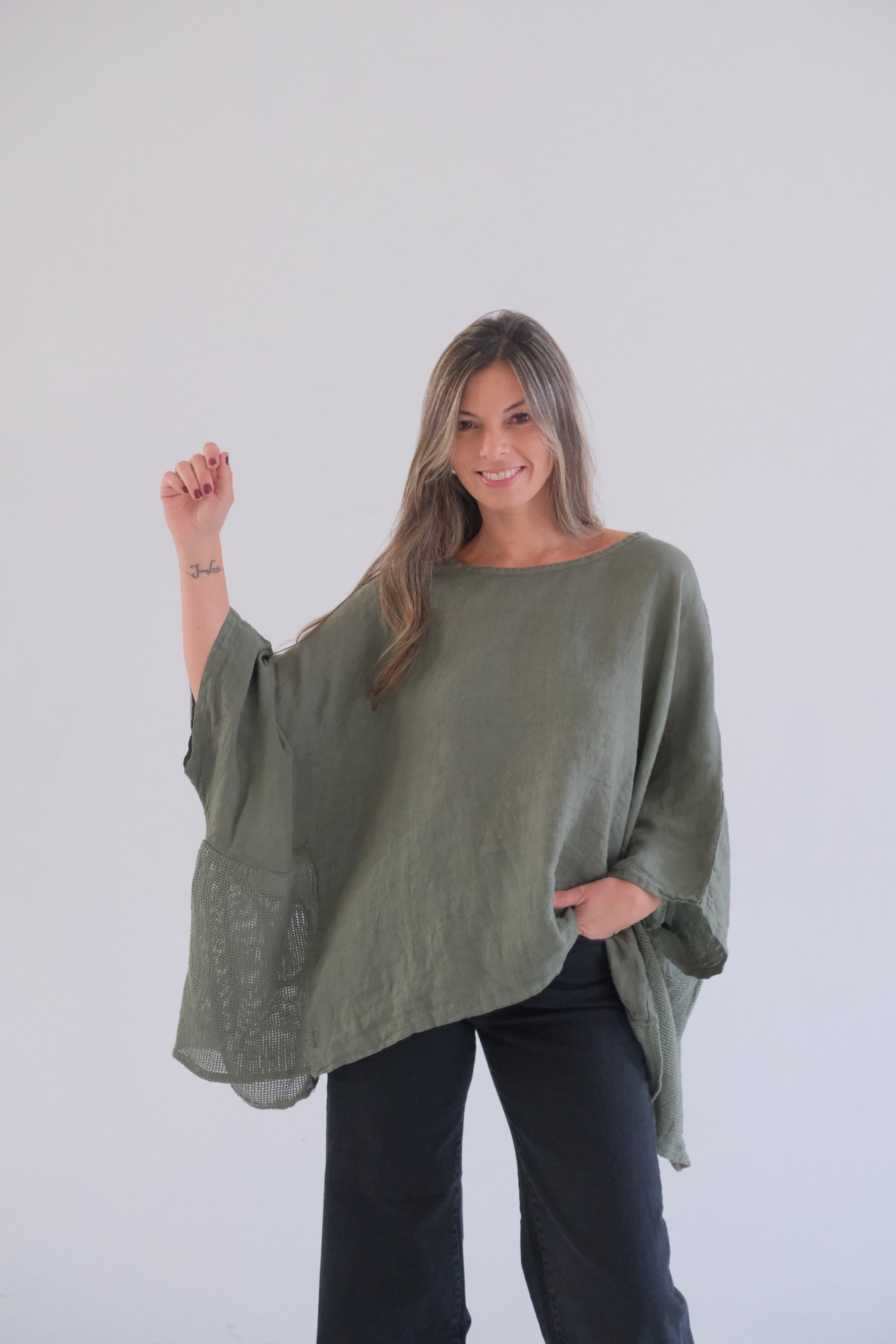 Blusa Catania Verde oscuro