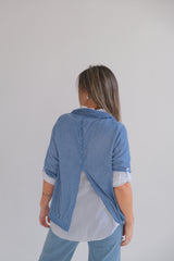 Sweater 3 en 1 Celeste