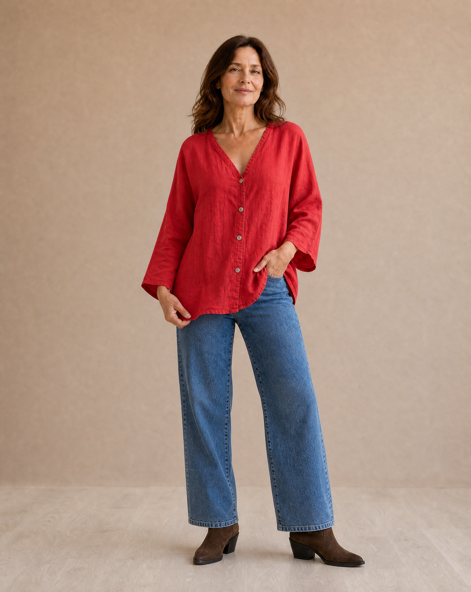 Camisa Rubi Rojo