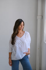 Remera Rombo Blanco