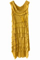 Vestido Akira Mostaza