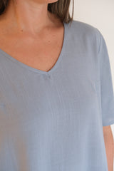 Blusa volado jean Cápsula