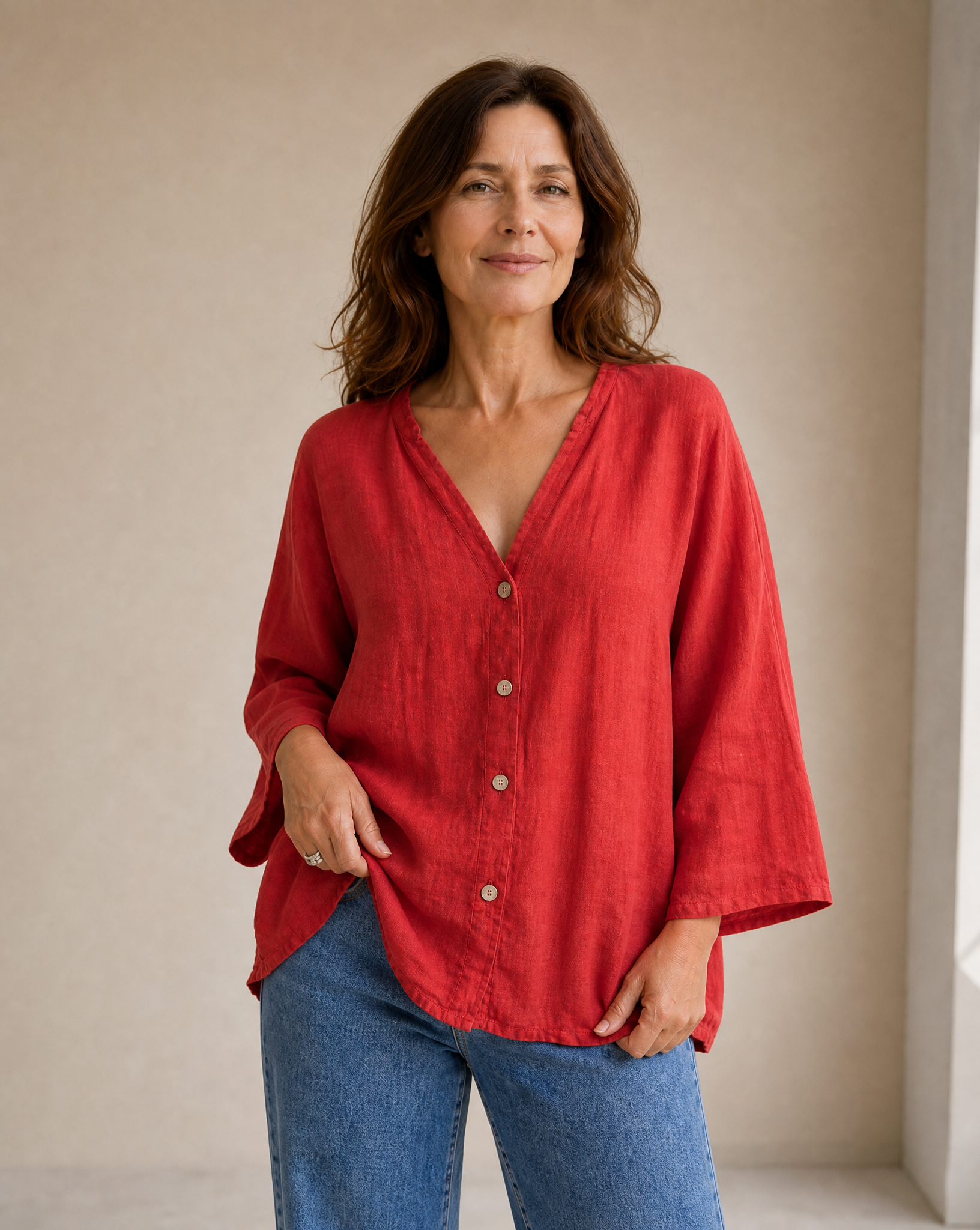 Camisa Rubi Rojo