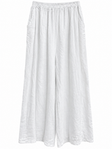 pantalon Java blanco