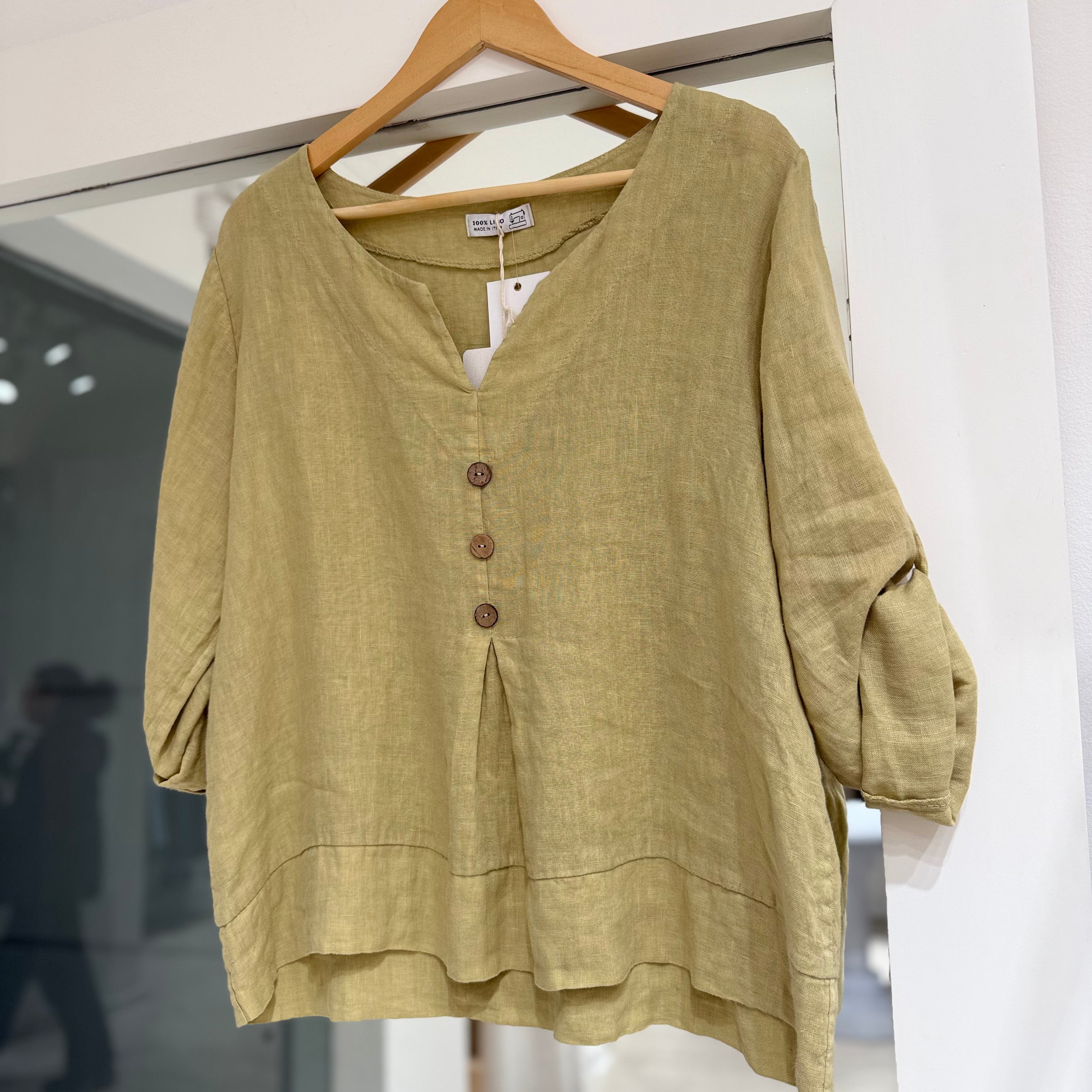 Blusa Roma Verde Lima