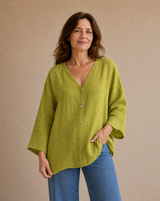 Camisa Rubi Verde Pistacho