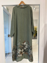 Vestido Marea verde