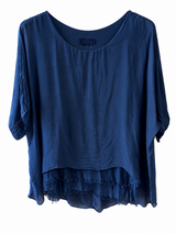 Blusa Bela Azul Marino