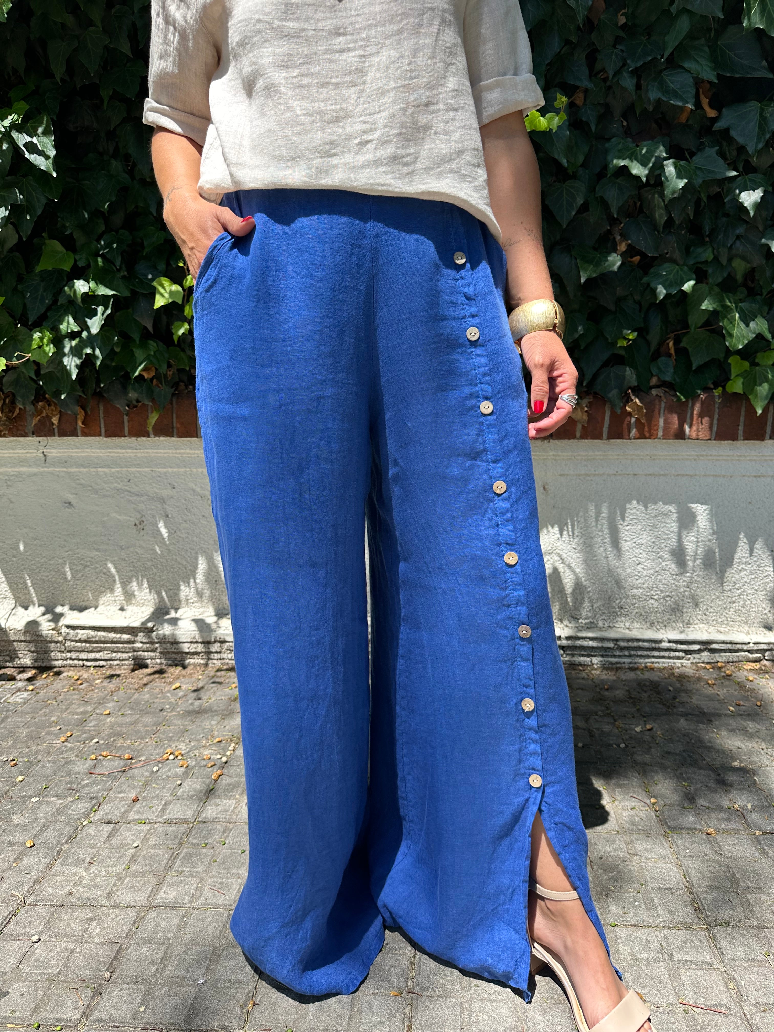 Pantalon Lily Azul Francia