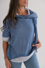 Sweater 3 en 1 Celeste