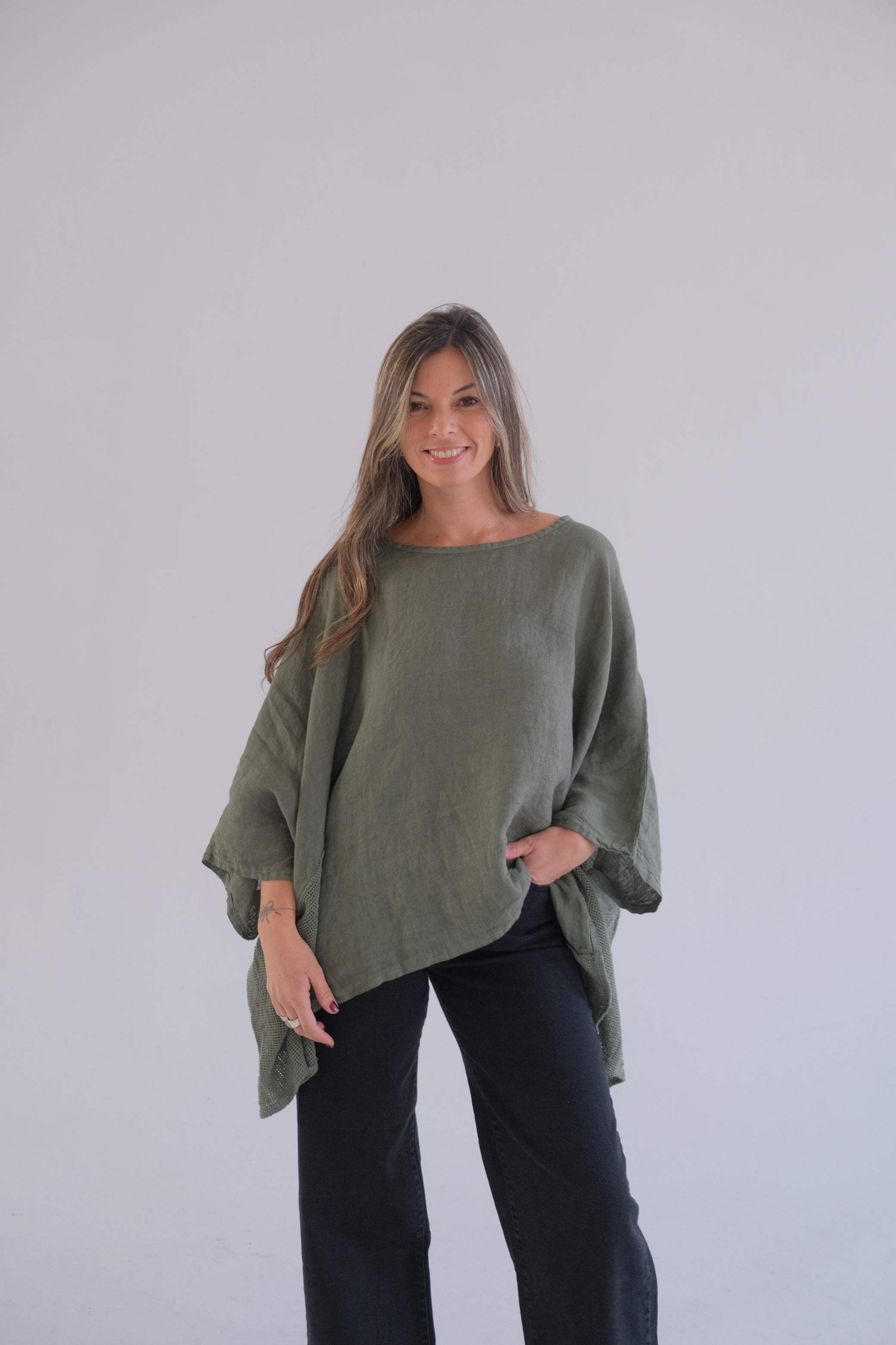 Blusa Catania Verde oscuro