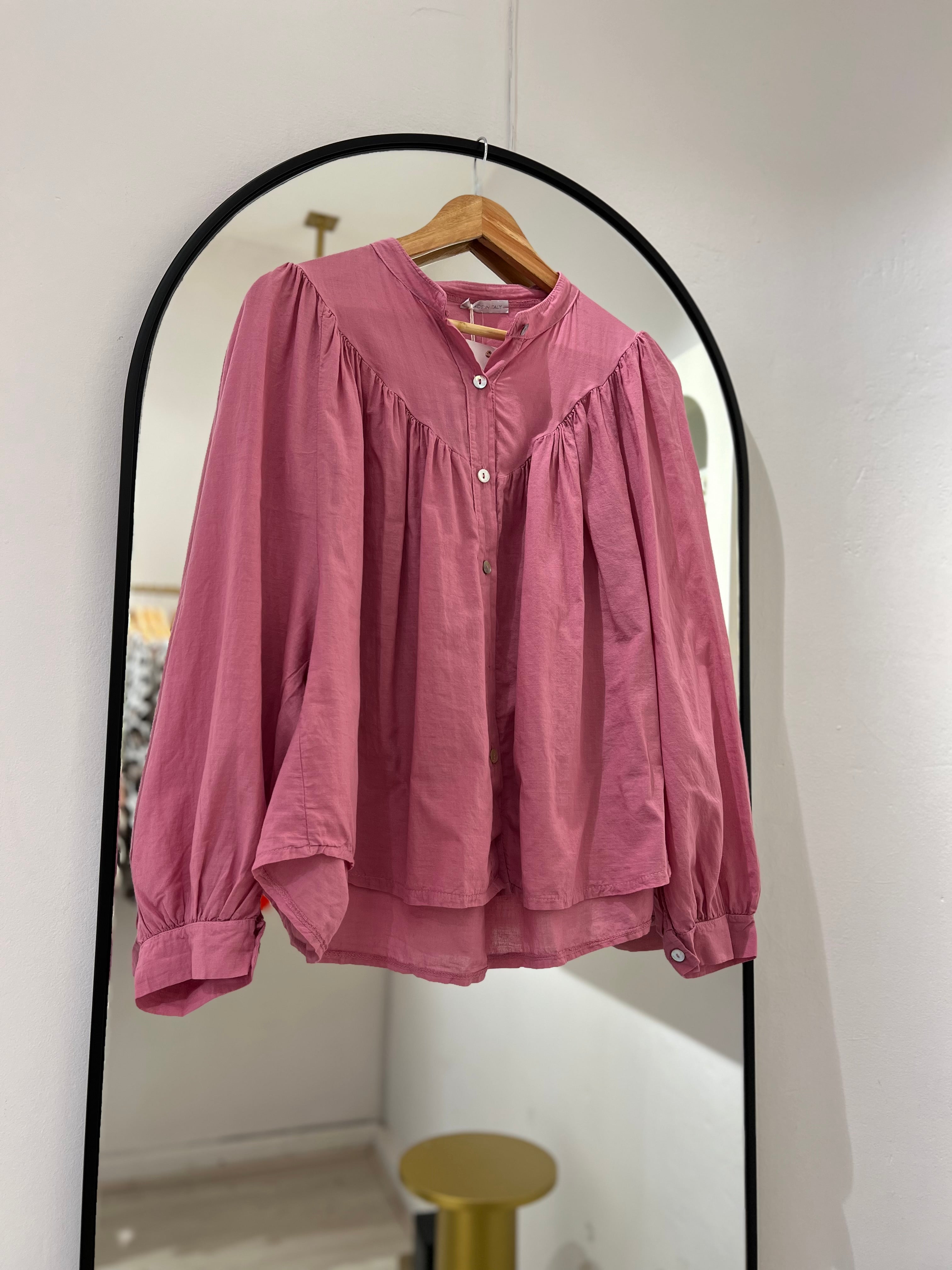 Camisa Agata Rosa