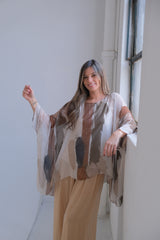 Blusa Clotilde Beige