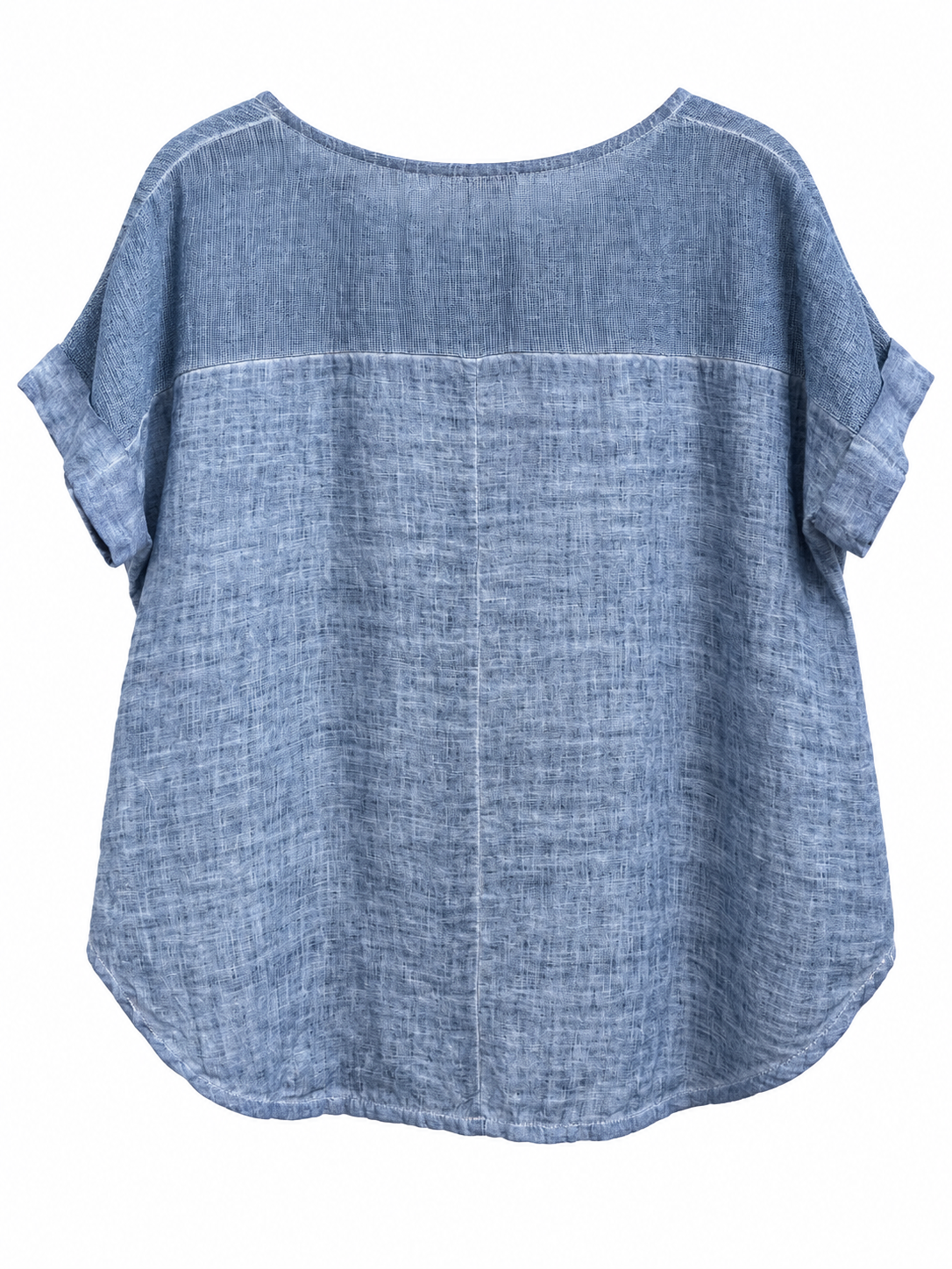 Blusa Cleo Azul Jean