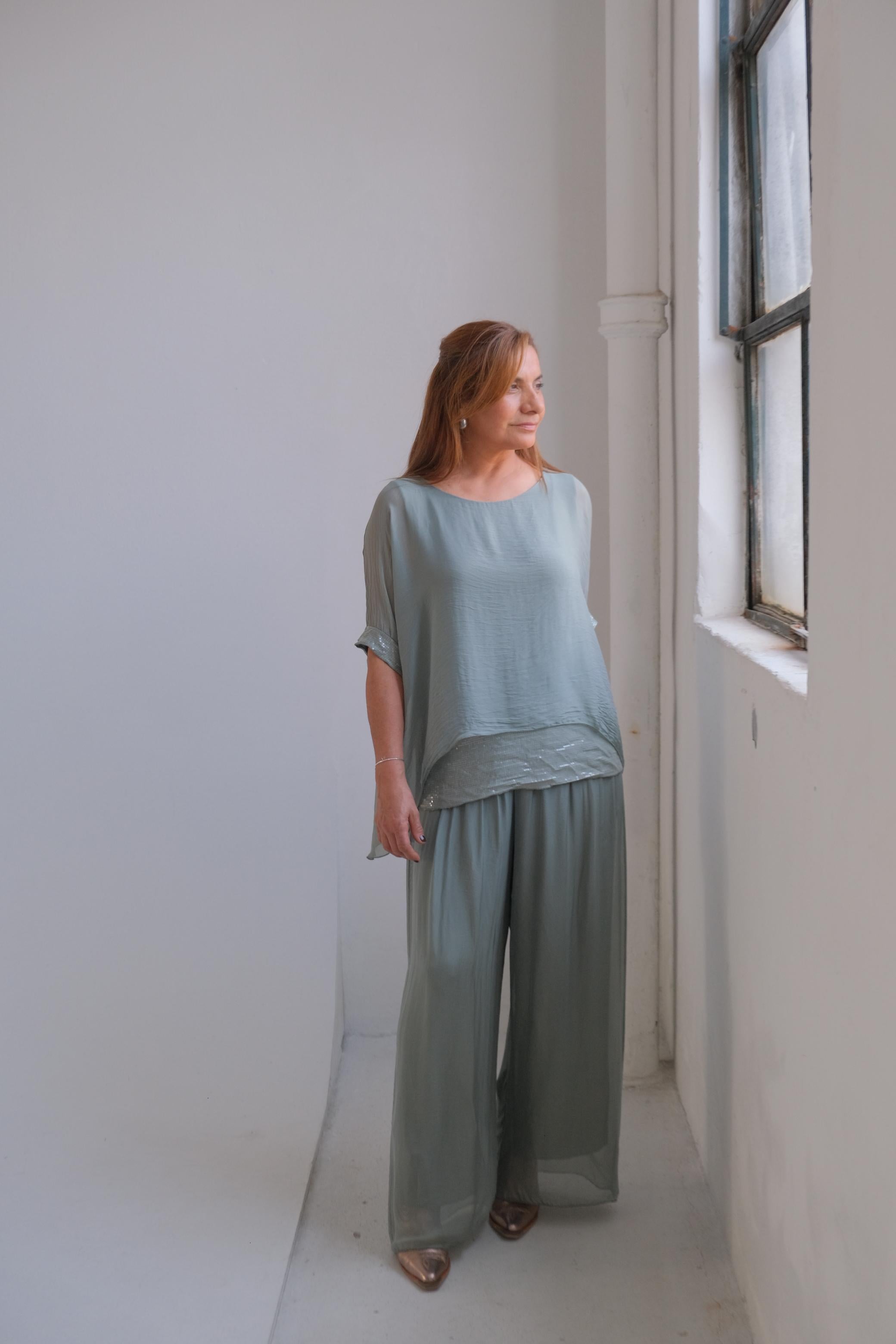 Pant Sirmione Verde