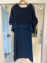 Vestido Jacinta azul marino
