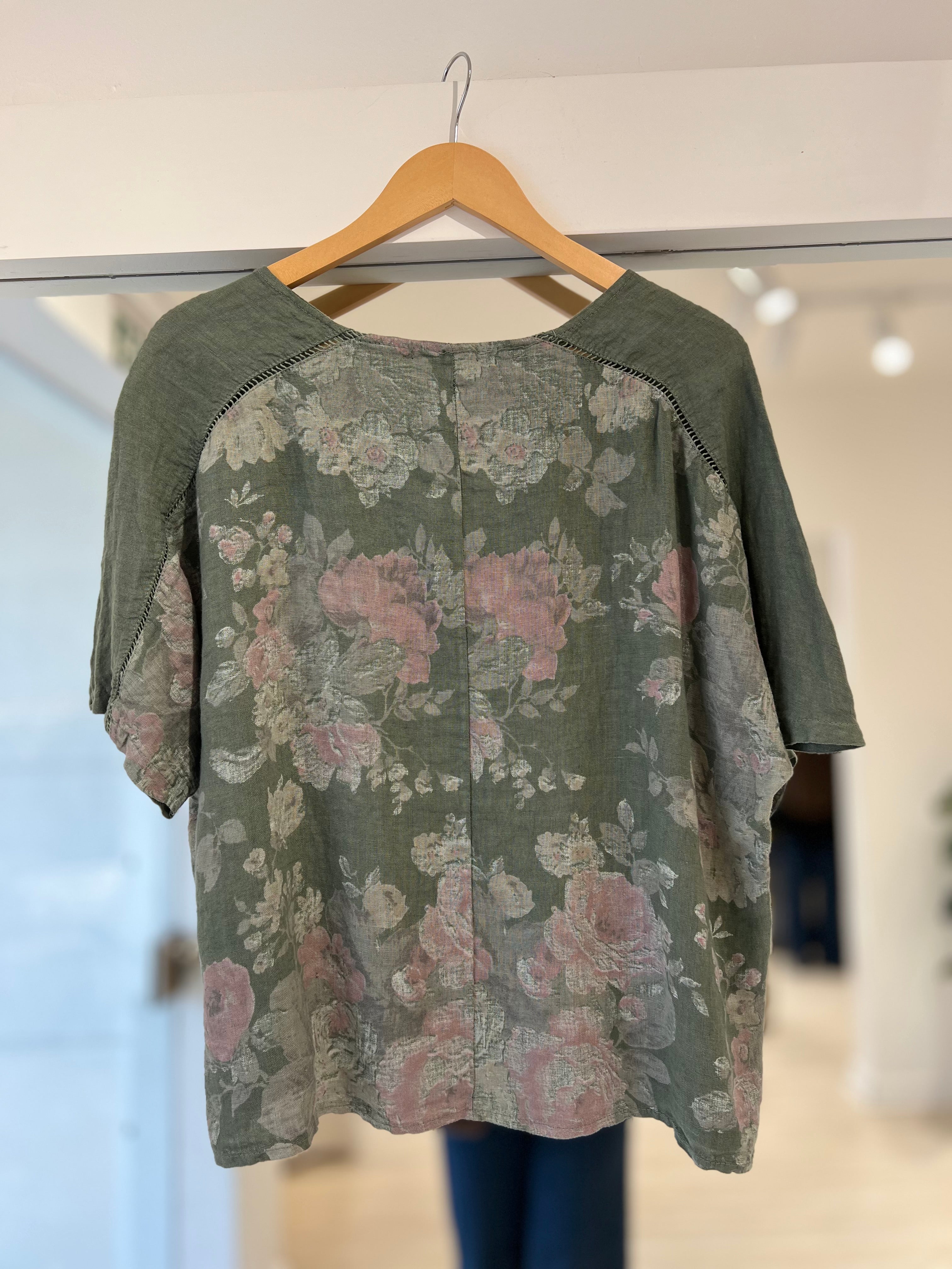 Blusa Garden verde
