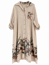 Vestido Marea beige